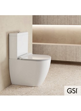 GSI PURA SWIRL 880600SC-300 ΛΕΚΑΝΗ BACK TO WALL 63cm ME ΚΑΘΙΣΜΑ SUPER SLIM SOFT