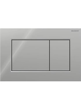 GEBERIT SIGMA 01 SQUARE 115.660.21.1 - ΧΡΩΜΕ ΓΥΑΛΙΣΤΕΡΗ ΠΛΑΚΕΤΑ ΕΝΤΟΙΧΙΖΟΜΕΝΟΥ