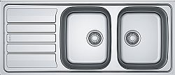 FRANKE FLASH FLN621-116/50 (116X50) - ΝΕΡΟΧΥΤΗΣ ΛΕΙΟΣ INOX ΕΝΘΕΤΟΣ ΑΝΤΙΣΤΡΕΦΟΜΕΝΟΣ