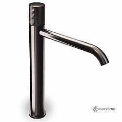 EURORAMA ELETTA TECNO 167309P-410 - ΜΠΑΤΑΡΙΑ ΝΙΠΤΗΡΟΣ ΕΠΙΤΡΑΠΕΖΙΑ BLACK BRUSHED