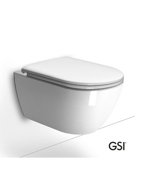 GSI PURA SWIRL 881500C-300 ΛΕΚΑΝΗ ΚΡΕΜΑΣΤΗ (55cm) SLIM SOFT CLOSE - MADE IN ITALY