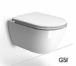 GSI PURA SWIRL 881500C-300 ΛΕΚΑΝΗ ΚΡΕΜΑΣΤΗ (55cm) SLIM SOFT CLOSE - MADE IN ITALY