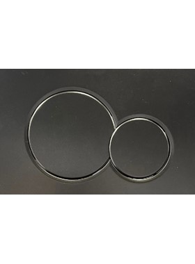 RW 115.4007 GUN METAL- ΑΝΘΡΑΚΙ ΠΛΑΚΕΤΑ ΣΥΜΒΑΤΗ ΜΕ ΚΑΖΑΝΑΚΙ GEBERIT SIGMA