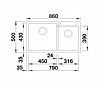 BLANCO PLEON 9 (86X50) ROCK GREY - ΝΕΡΟΧΥΤΗΣ ΓΡΑΝΙΤΕΝΙΟΣ ΕΝΘΕΤΟΣ 527638