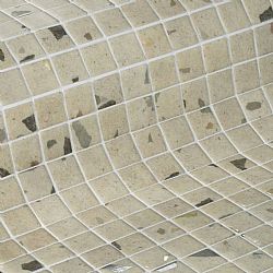 EZARRI TERRAZZO CLAY - ΨΗΦΙΔΑ ΜΑΤ 2,5Χ2,5cm ΜΠΕΖ MADE IN SPAIN