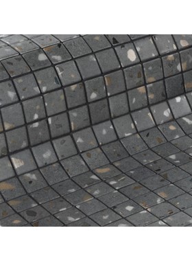 EZARRI TERRAZZO GREY - ΓΚΡΙ ΨΗΦΙΔΑ ΜΑΤ 2,5Χ2,5cm MADE IN SPAIN