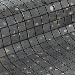EZARRI TERRAZZO GREY - ΓΚΡΙ ΨΗΦΙΔΑ ΜΑΤ 2,5Χ2,5cm MADE IN SPAIN