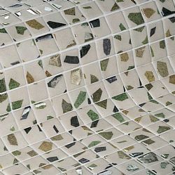 EZARRI TERRAZZO GREENERY - ΨΗΦΙΔΑ ΜΑΤ 2,5Χ2,5cm ΟΨΗΣ ΤΕΡΑΤΖΟ