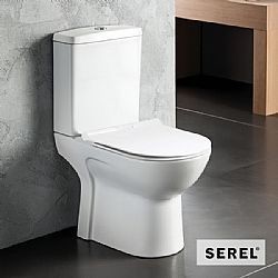 SEREL VELA RIMLESS 6746B00SC (61CM) - ΛΕΚΑΝΗ ΧΠ/ΟΑ ΜΕ ΣΥΣΤΗΜΑ ΜΠΙΝΤΕ ΚΑΙ ΚΑΘΙΣΜΑ SLIM SOFT CLOSE
