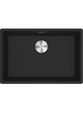 FRANKE MARIS MRG 110-62 (65,3x43,3cm) BLACK MATT - ΝΕΡΟΧΥΤΗΣ ΓΡΑΝΙΤΕΝΙΟΣ ΥΠΟΚΑΘΗΜΕΝΟΣ