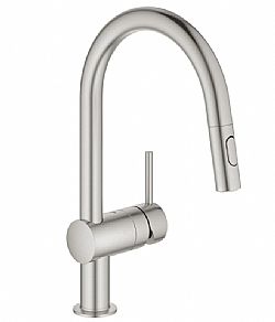 GROHE 32321DC2 MINTA - ΜΠΑΤΑΡΙΑ ΚΟΥΖΙΝΑΣ ΜΕ ΝΤΟΥΣ 2 ΡΟΩΝ SUPERSTEEL ΣΑΤΙΝΕ ΜΑΤ