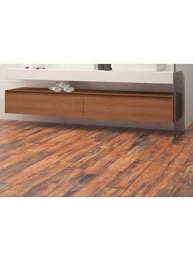 B.WOOD RED 15Χ90 cm - ΓΡΑΝΙΤΟΠΛΑΚΑΚΙ ΟΨΗΣ ΦΘΑΡΜΕΝΟΥ ΞΥΛΟΥ