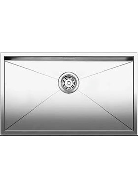 BLANCO ZEROX 700-U (74x44) - ΝΕΡΟΧΥΤΗΣ INOX ΛΕΙΟΣ ΥΠΟΚΑΘΗΜΕΝΟΣ GERMANY