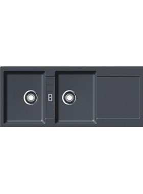 FRANKE MARIS MRG 621 (116X50) ONYX - ΝΕΡΟΧΥΤΗΣ ΓΡΑΝΙΤΕΝΙΟΣ ΕΝΘΕΤΟΣ