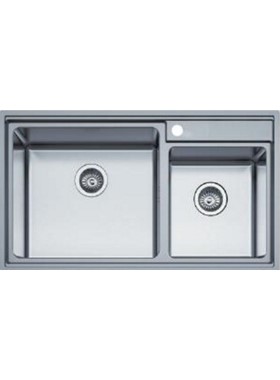 MACART CRYSTAL N-175 - ΝΕΡΟΧΥΤΗΣ INOX ΛΕΙΟΣ 86Χ50 ΕΝΘΕΤΟΣ