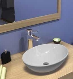 SEREL CH33 - ΝΙΠΤΗΡΑΣ ΠΟΡΣΕΛΑΝΗΣ 55Χ41 ΕΠΙΤΡΑΠΕΖΙΟΣ ΕΤΟΙΜΟΠΑΡΑΔΟΤΟΣ