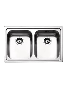 APELL VENEZIA 8380 (79x50) - ΝΕΡΟΧΥΤΗΣ INOX ΛΕΙΟΣ ΕΝΘΕΤΟΣ 