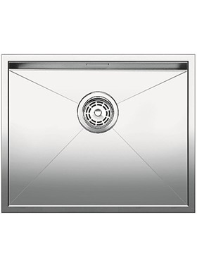 BLANCO ZEROX 500 U (54x44) - ΝΕΡΟΧΥΤΗΣ INOX ΛΕΙΟΣ ΥΠΟΚΑΘΗΜΕΝΟΣ GERMANY 521589